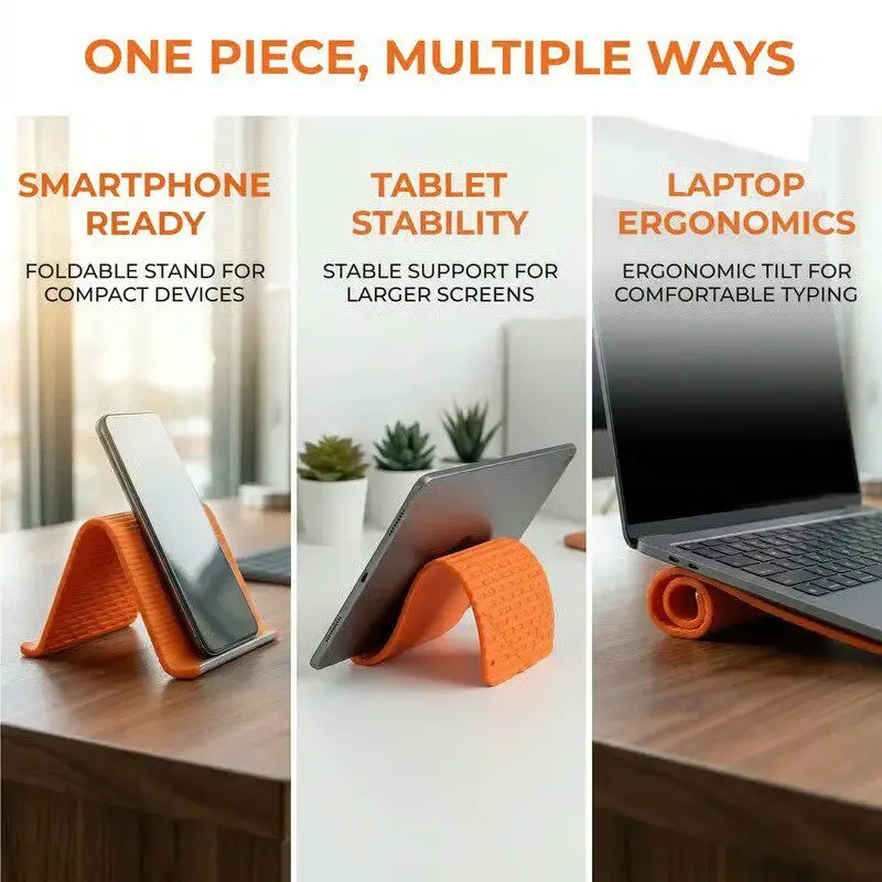 Silicone Foldable Phone Stand  - Tablet Accessories ulasan dan harga