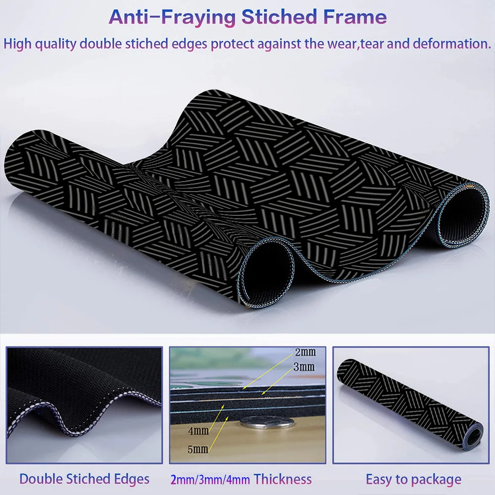 Laptop Black Mouse Pad Simple  - Graphic Tablet Accessories ulasan dan harga