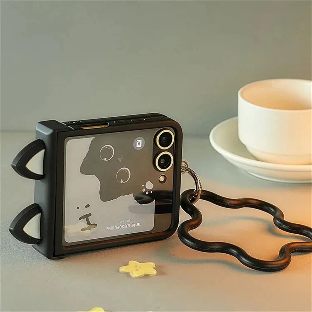 Korean Japan Cute Cat Ears Bla - Motorola Tablet Accessories ulasan dan harga