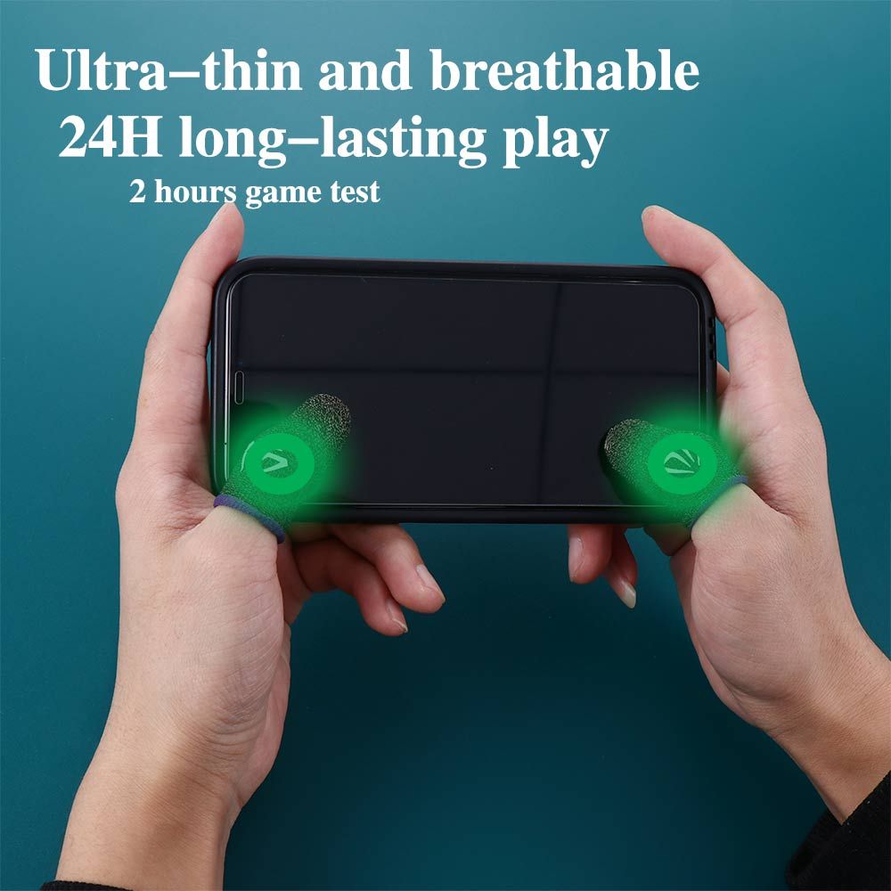 1 Pair Gaming Fingertip Gloves - Graphic Tablet Accessories ulasan dan harga