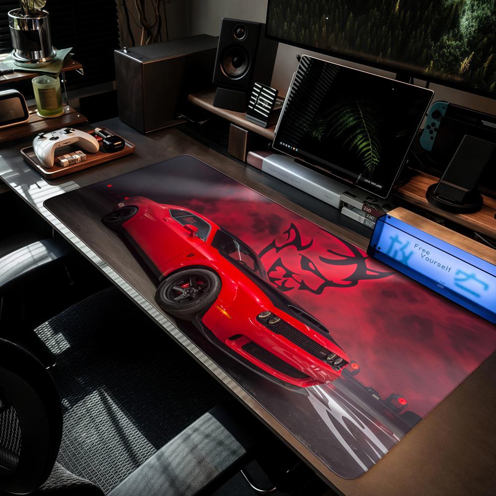 D-DodgeS Car Cool Mouse Pad XX - Graphic Tablet Accessories ulasan dan harga