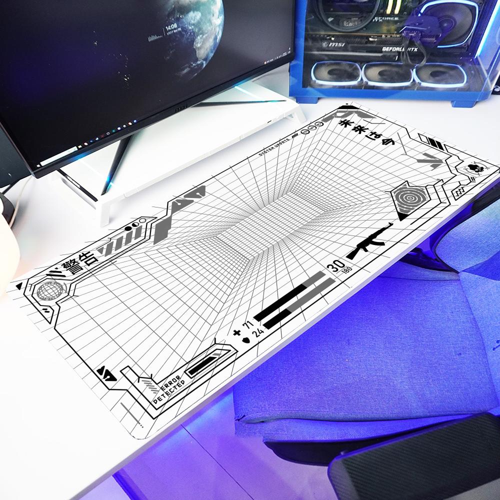 Perspective Grid Desk Mat Gami - Graphic Tablet Accessories ulasan dan harga