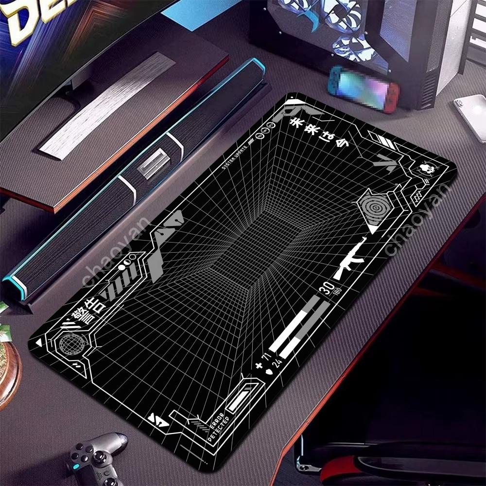 Perspective Grid Desk Mat Gami - Graphic Tablet Accessories ulasan dan harga