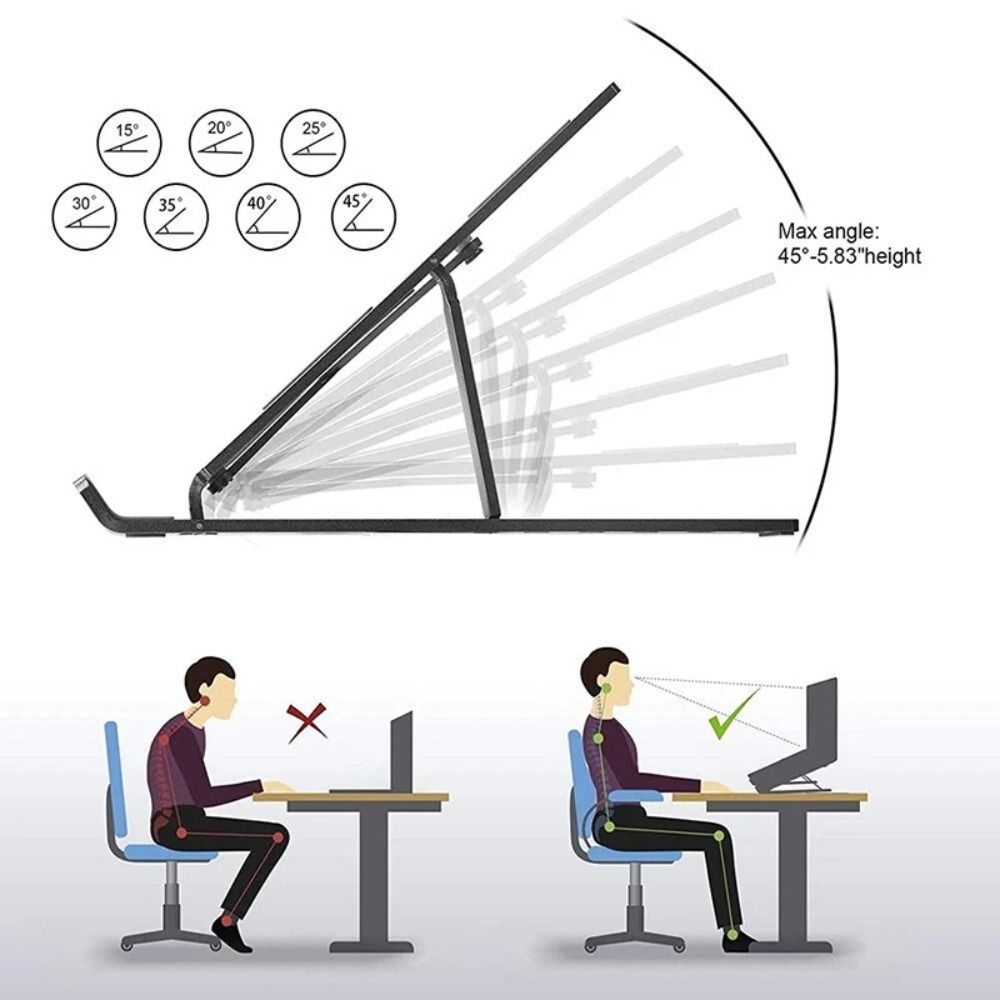 New Universal Laptop Stand Adj - Cooling Stand Tablet ulasan dan harga
