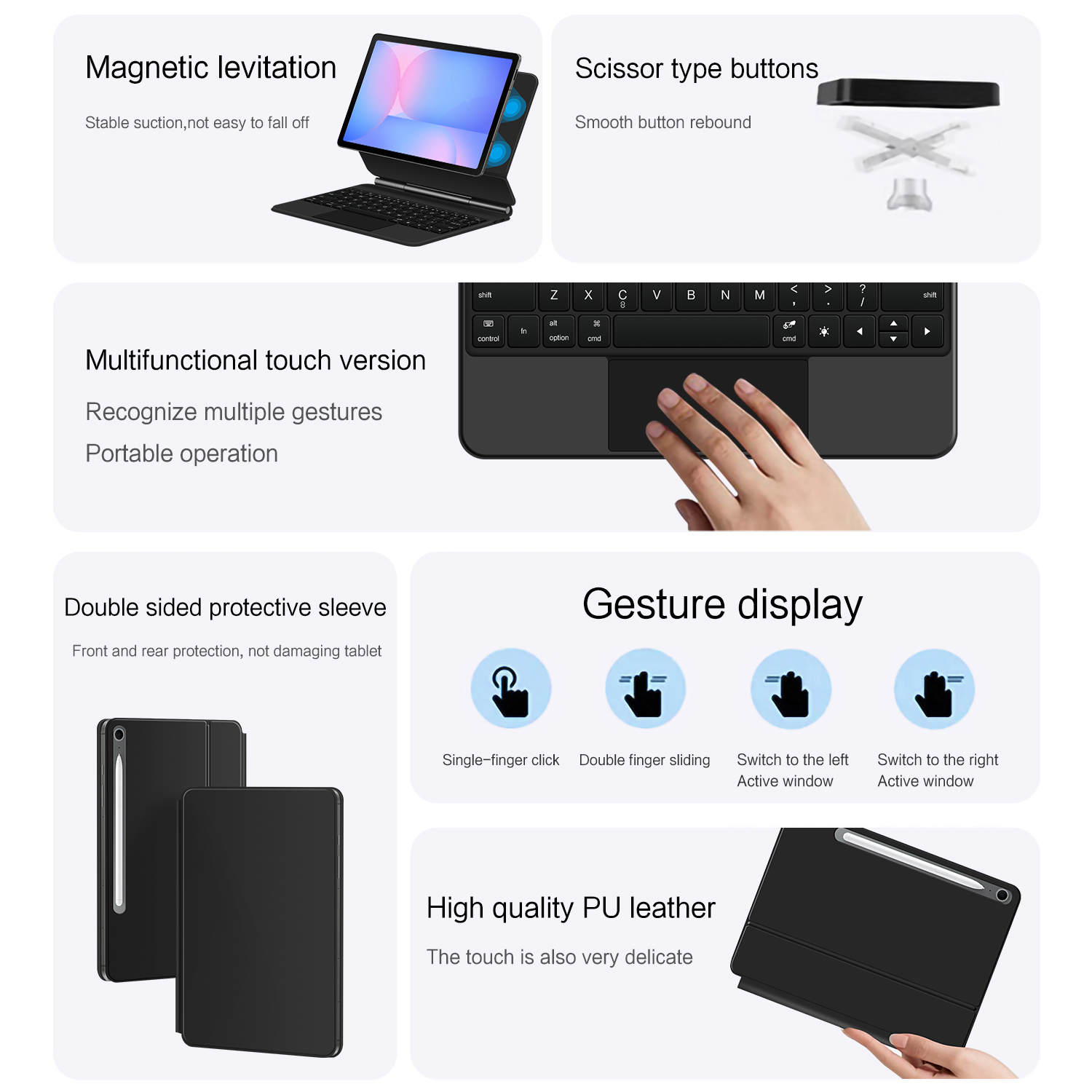 Magic Keyboard for Samsung Gal - Tablet Accessories For Samsung ulasan dan harga
