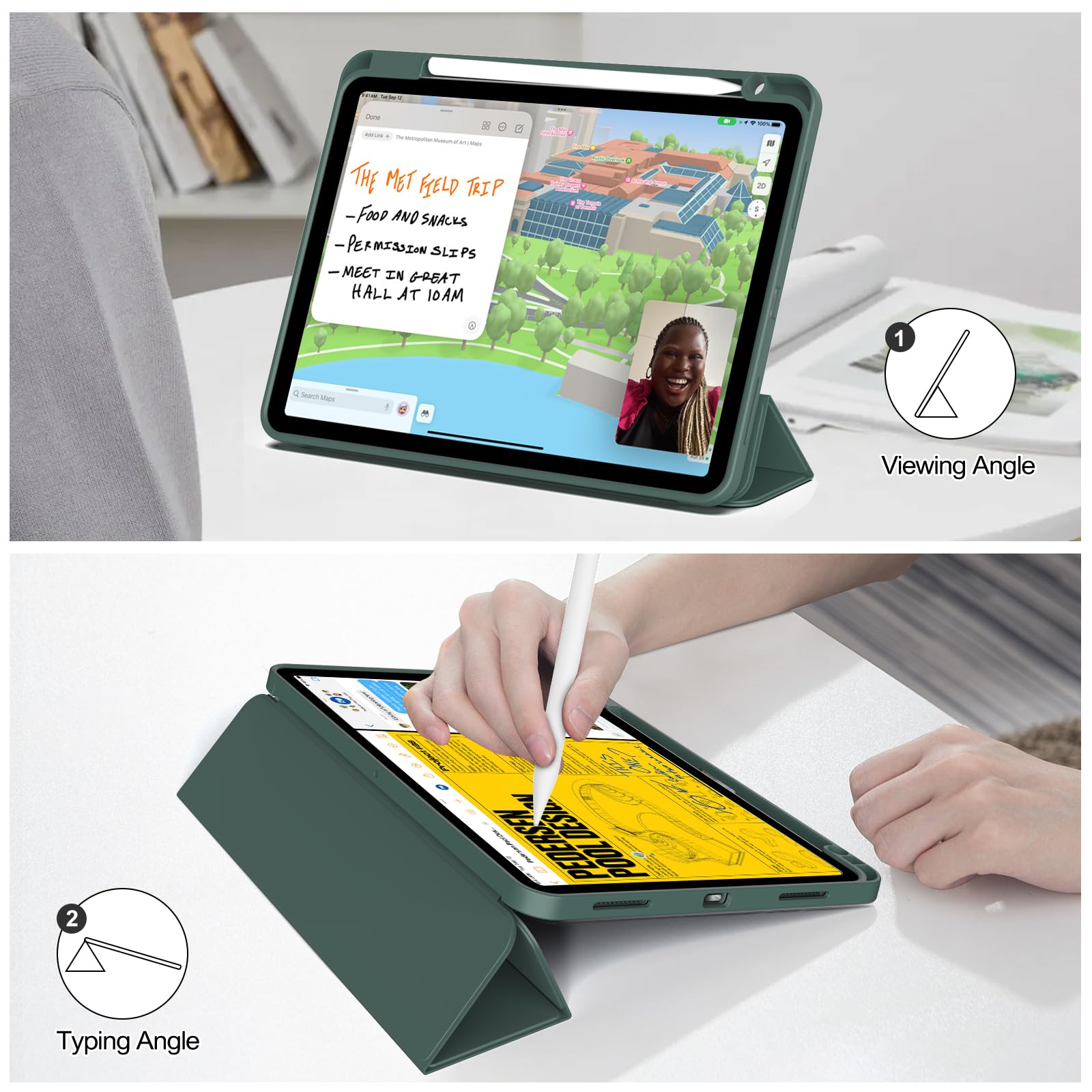 Pencil Case for iPad Air Pro 1 - Tablet Accessories Case ulasan dan harga